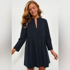 hyacinth house navy faux leather pinafore dress V Neck Leather Pinny Dress Navy Faux Leather Pinafore Dress Hyacinth House
